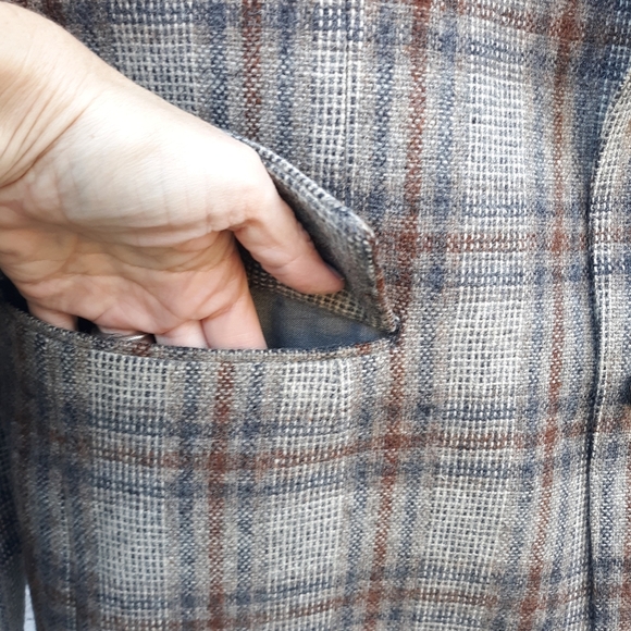 Vintage Andhurst Plaid Jacket Sport Coat - Picture 8 of 9